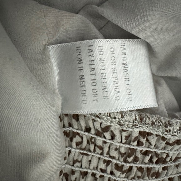 Altar'd‎ State Women's Leopard Print Long Sleeve Crop Top Square Neck S - Picture 5 of 9